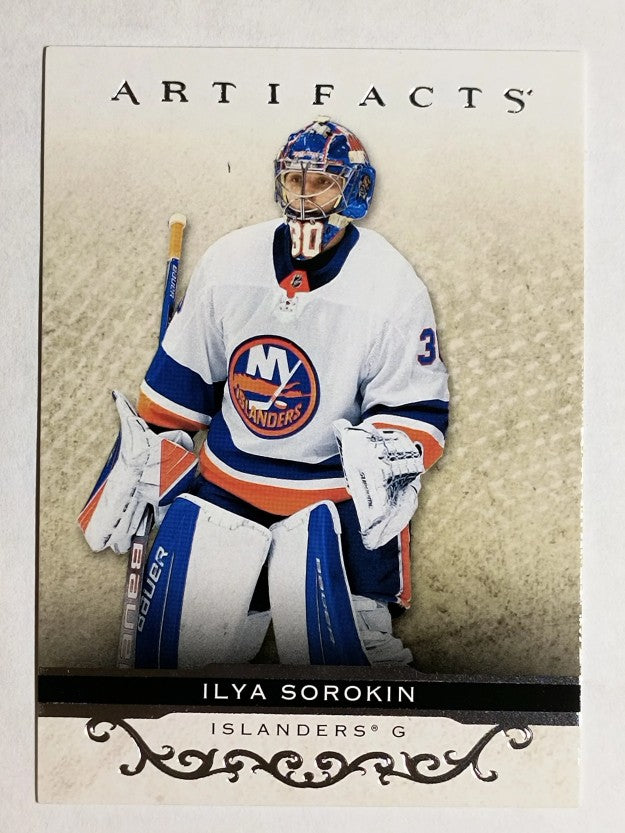 2021-22 Artifacts #34 Ilya Sorokin