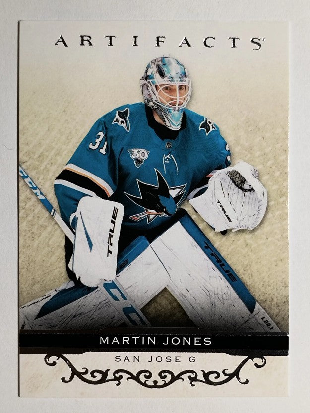 2021-22 Artifacts #53 Martin Jones