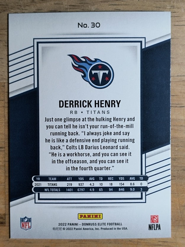2022 Elite #30 Derrick Henry