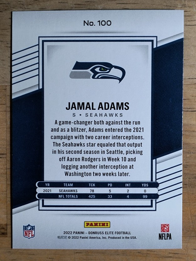 2022 Elite #100 Jamal Adams