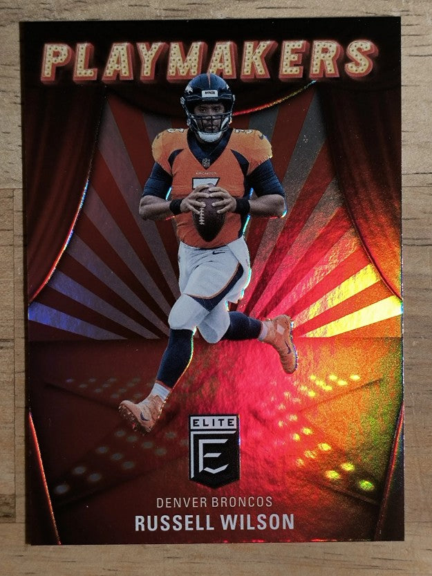 2022 Elite Playmakers #10 Russell Wilson