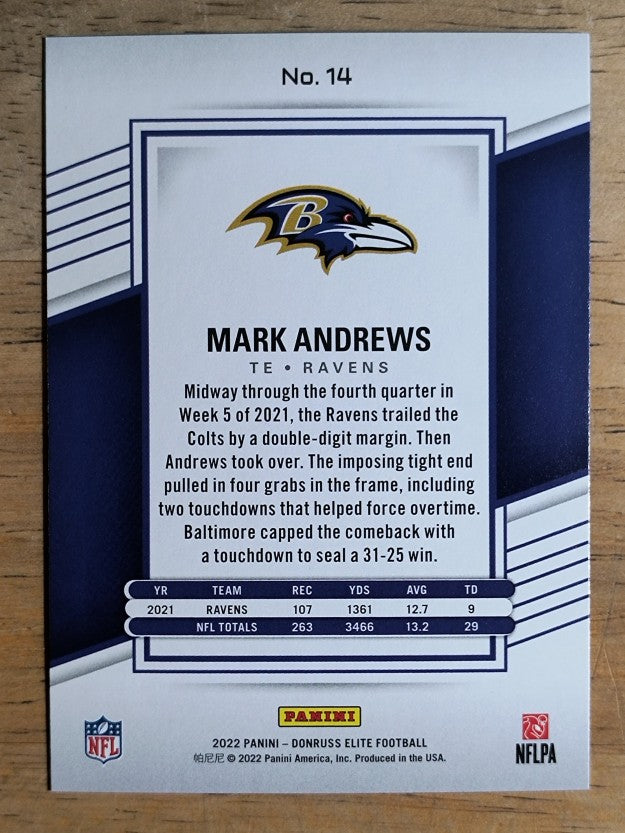 2022 Elite #14 Mark Andrews