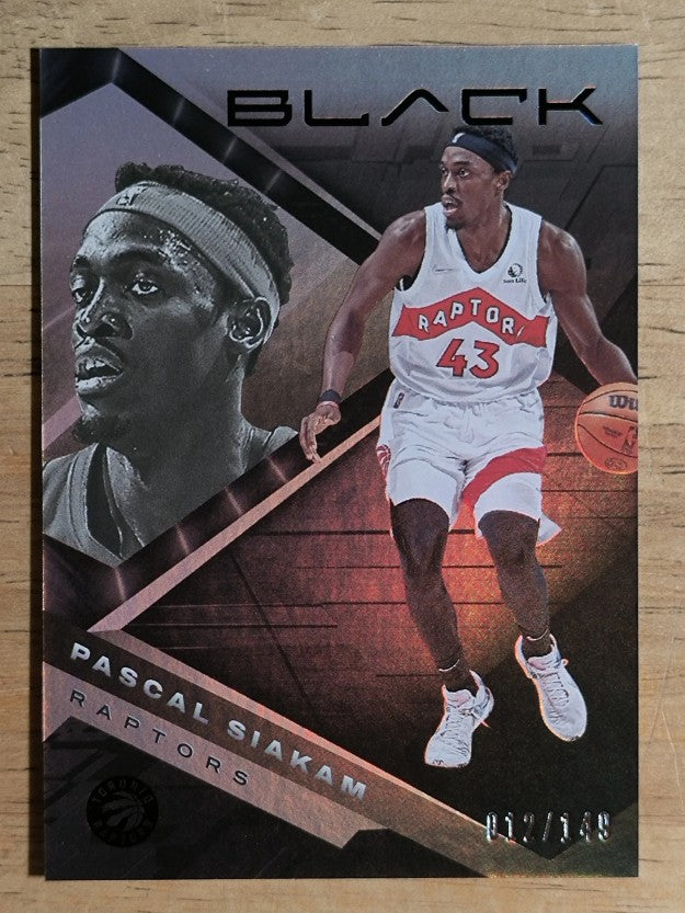 2021-22 Panini Black #15 Pascal Siakam