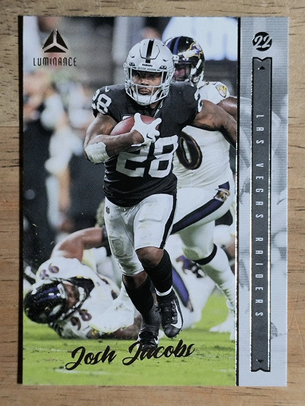 2022 Panini Luminance #52 Josh Jacobs