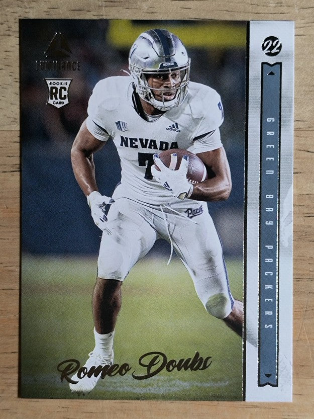2022 Panini Luminance #123 Romeo Doubs RC