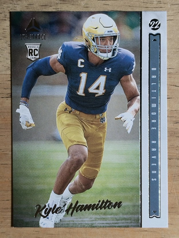 2022 Panini Luminance #133 Kyle Hamilton RC