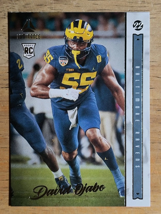 2022 Panini Luminance #150 David Ojabo RC