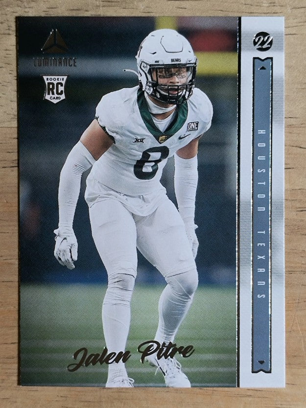 2022 Panini Luminance #156 Jalen Pitre RC