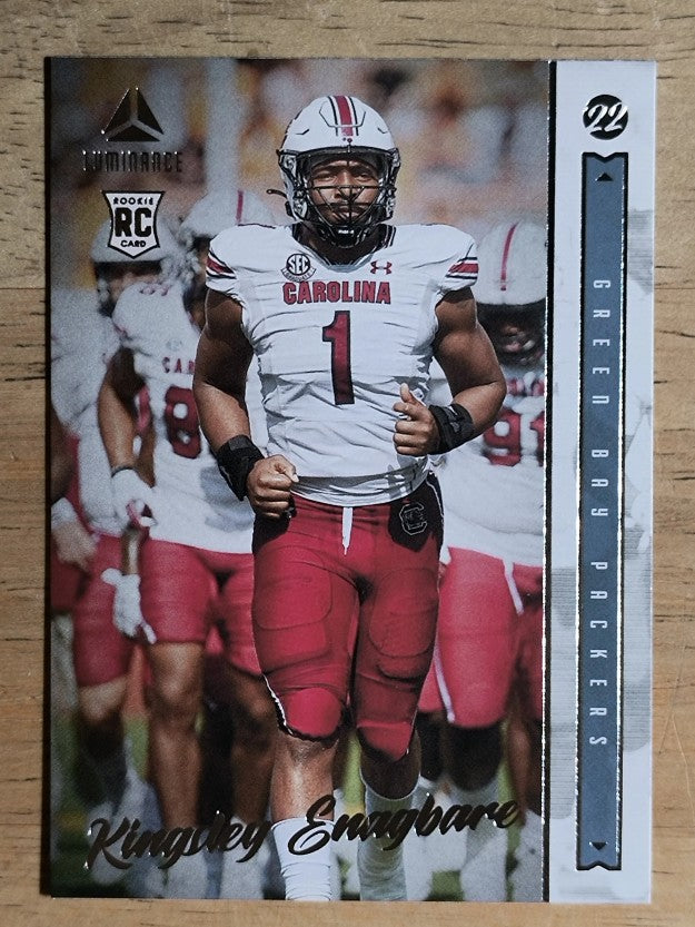 2022 Panini Luminance #173 Kingsley Enagbare RC