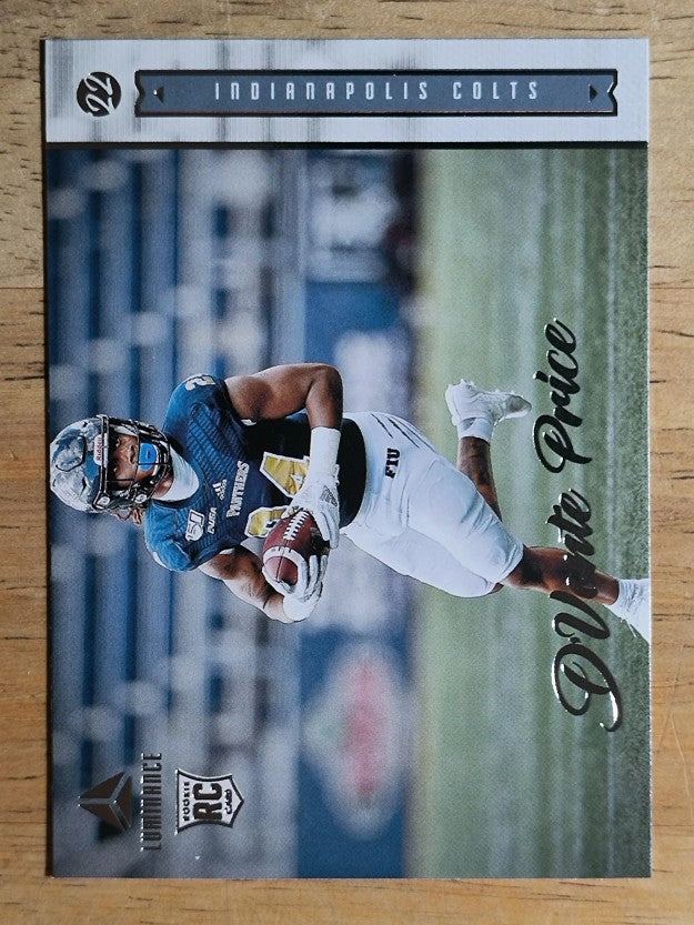 2022 Panini Luminance #187 D'Vonte Price RC
