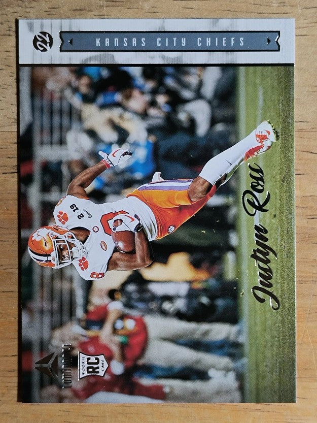 2022 Panini Luminance #197 Justyn Ross RC