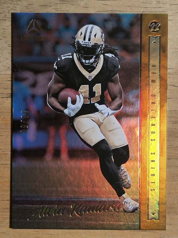 2022 Panini Luminance Orange #49 Alvin Kamara