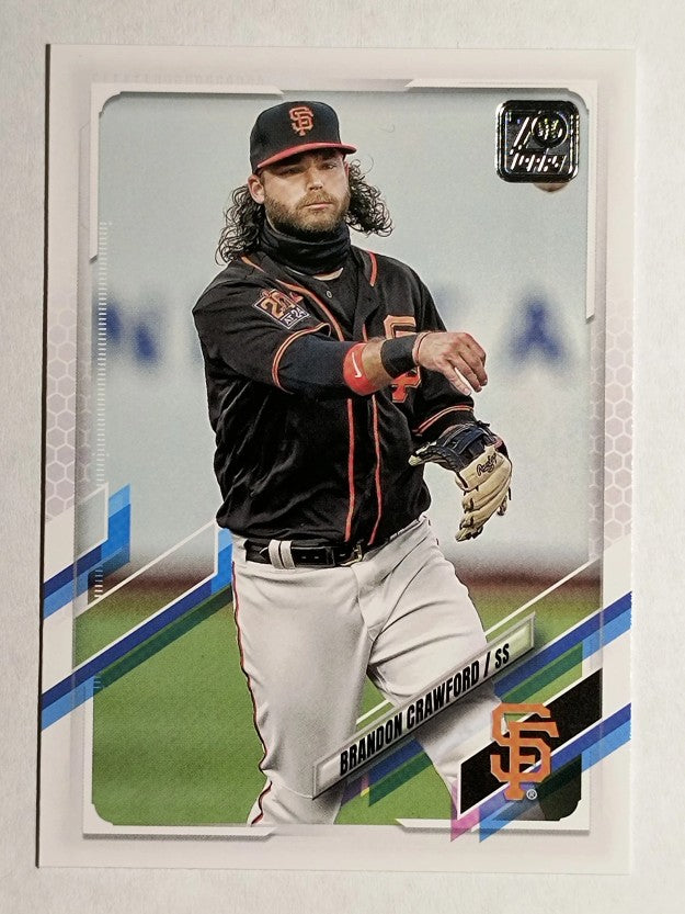 2021 Topps #315 Brandon Crawford