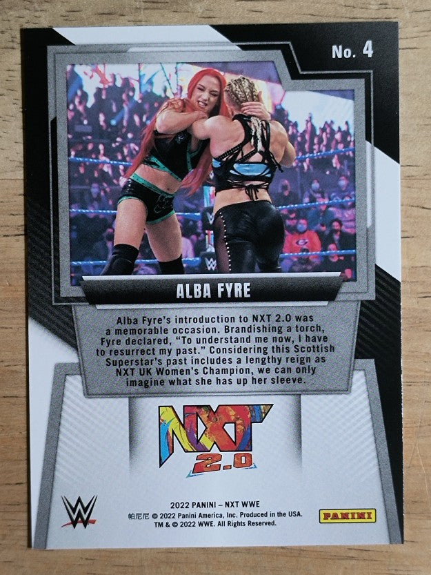 2022 Panini WWE NXT #4 Alba Fyre