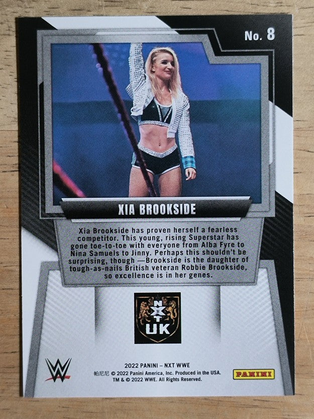 2022 Panini WWE NXT #8 Xia Brookside RC