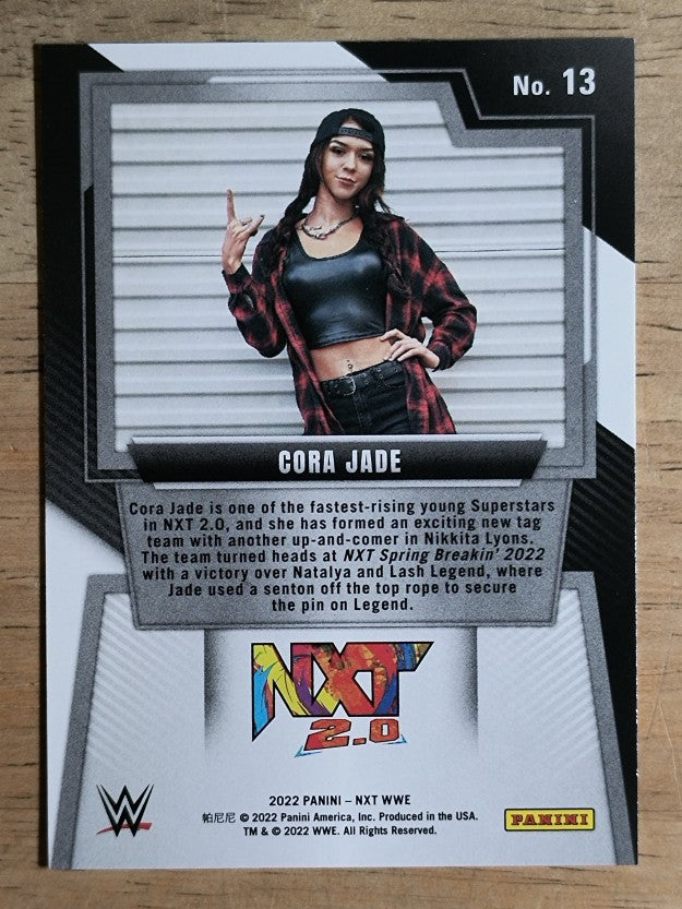 2022 Panini WWE NXT #13 Cora Jade RC