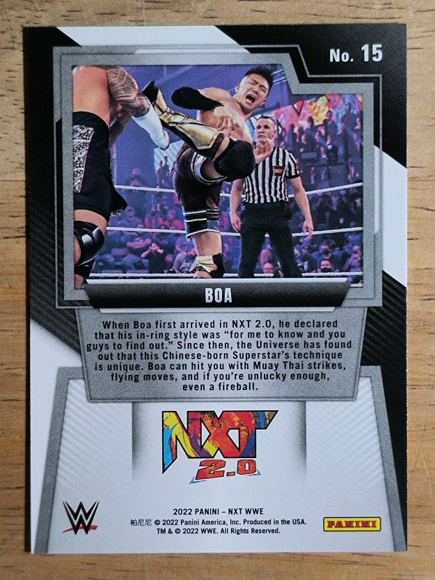 2022 Panini WWE NXT #15 Boa