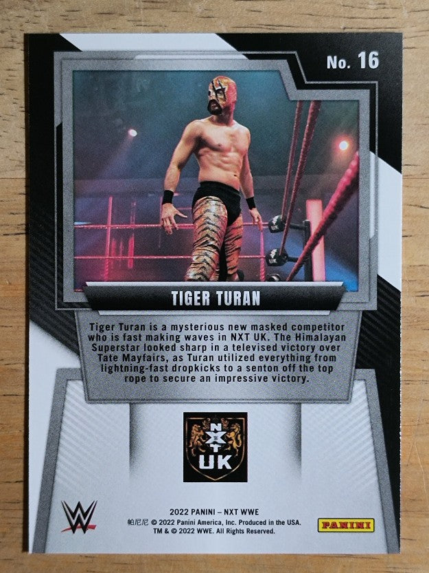 2022 Panini WWE NXT #16 Tiger Turan RC
