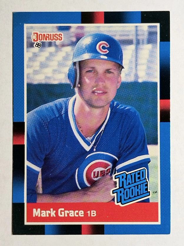 1988 Donruss #40 Mark Grace RC