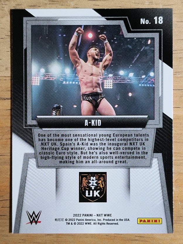2022 Panini WWE NXT #18 A-Kid RC