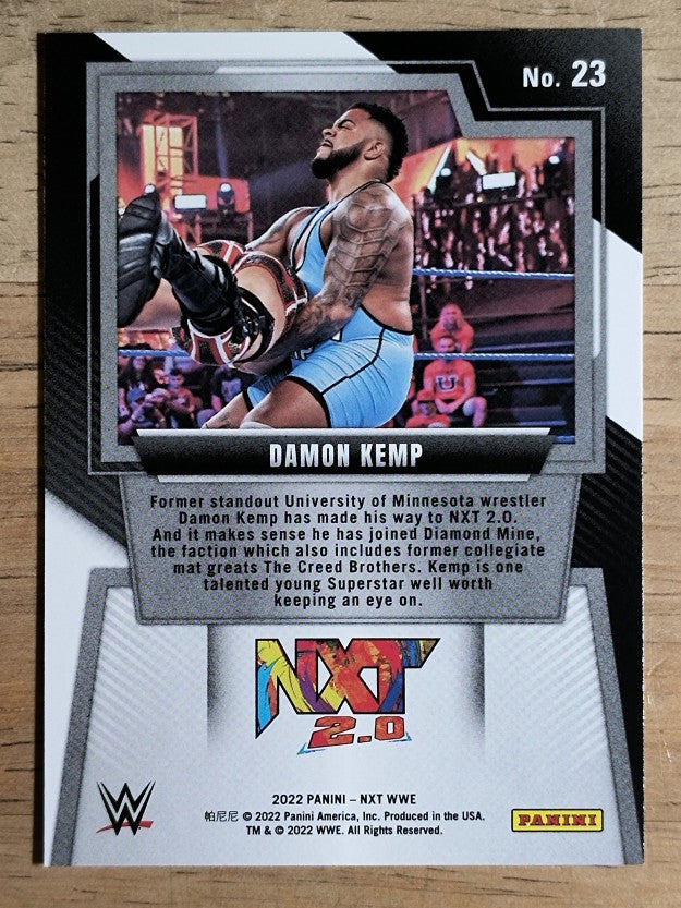 2022 Panini WWE NXT #23 Damon Kemp RC