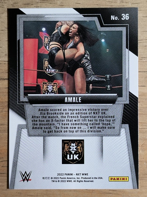 2022 Panini WWE NXT #36 Amale RC