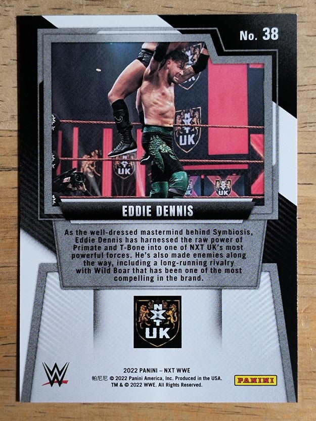 2022 Panini WWE NXT #38 Eddie Dennis RC