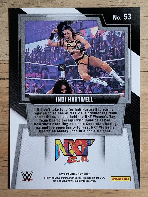 2022 Panini WWE NXT #53 Indi Hartwell
