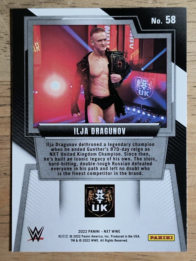 2022 Panini WWE NXT #58 Ilja Dragunov