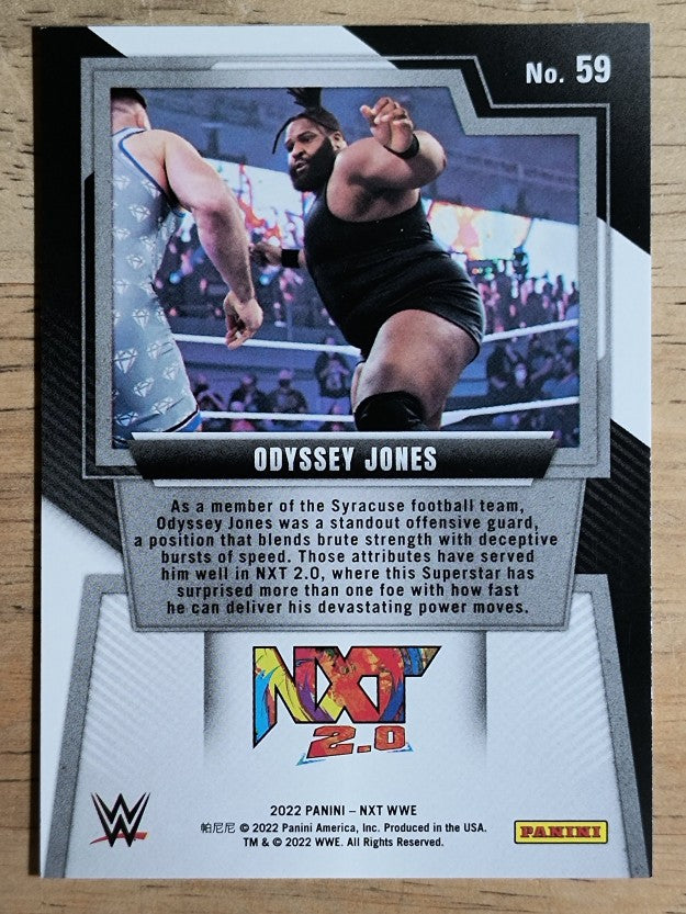 2022 Panini WWE NXT #59 Odyssey Jones RC
