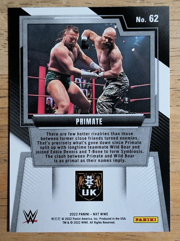 2022 Panini WWE NXT #62 Primate RC