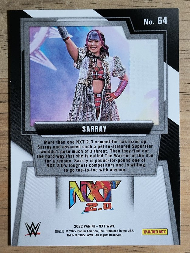 2022 Panini WWE NXT #64 Sarray