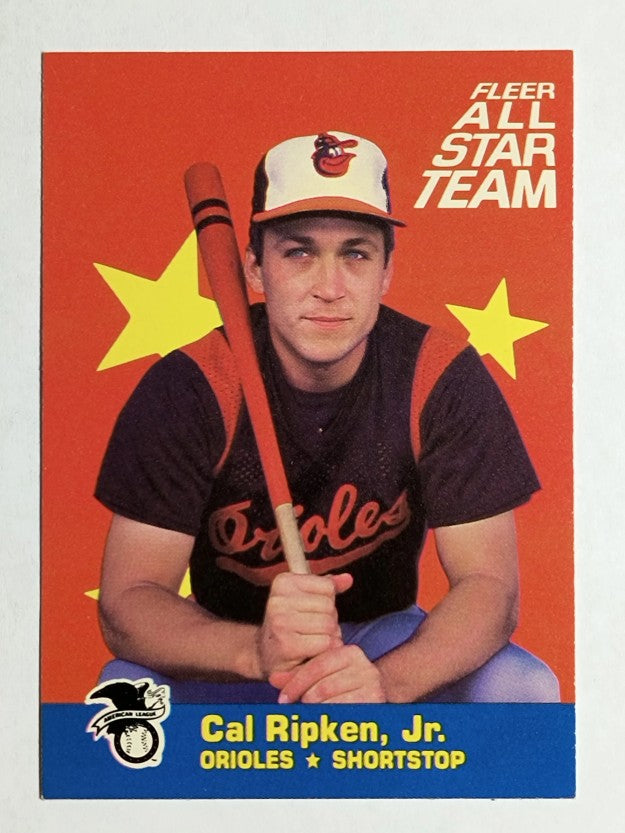1986 Fleer All-Stars #5 Cal Ripken