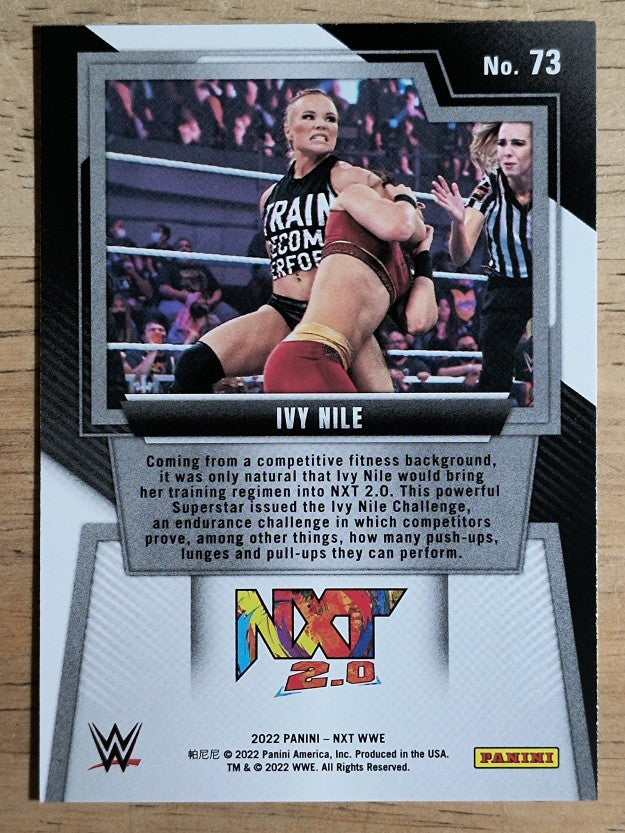 2022 Panini WWE NXT #73 Ivy Nile RC