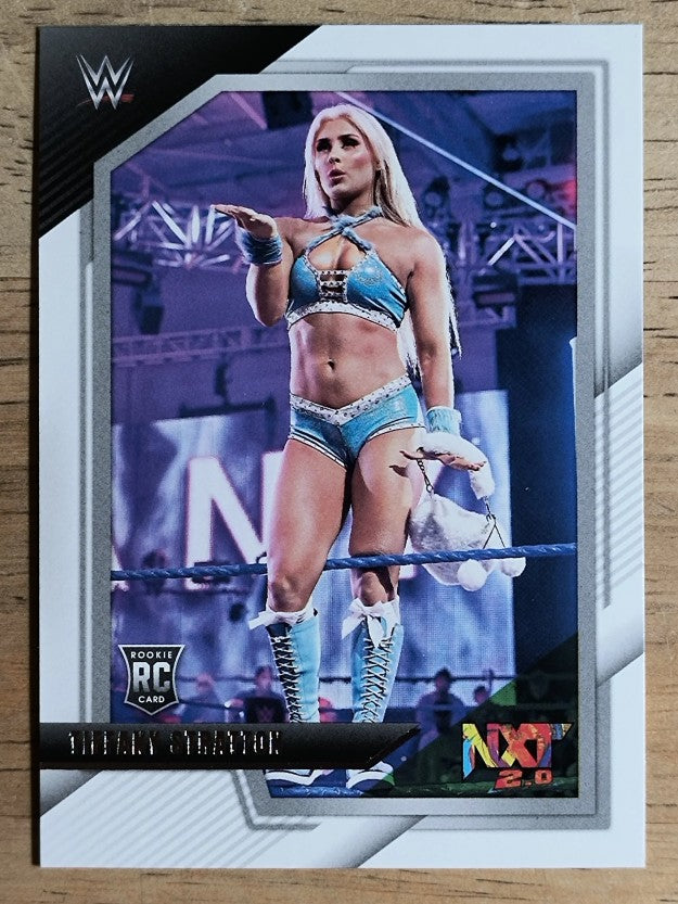 2022 Panini WWE NXT #74 Tiffany Stratton RC