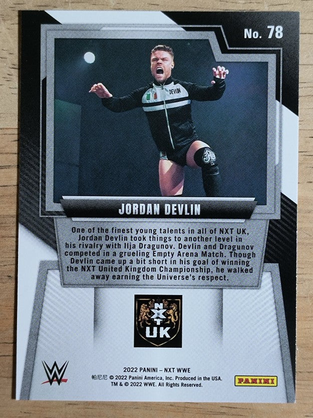2022 Panini WWE NXT #78 Jordan Devlin