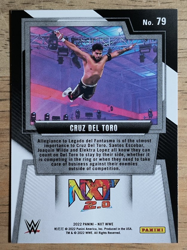 2022 Panini WWE NXT #79 Cruz Del Toro