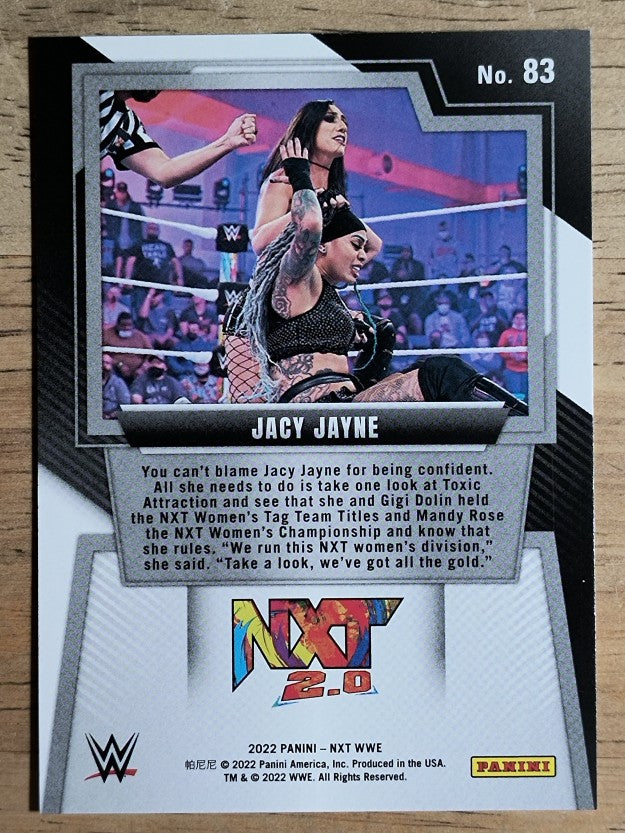 2022 Panini WWE NXT #83 Jacy Jayne RC