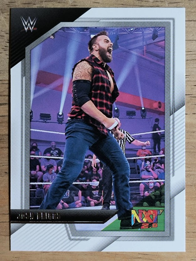 2022 Panini WWE NXT #87 Josh Briggs RC