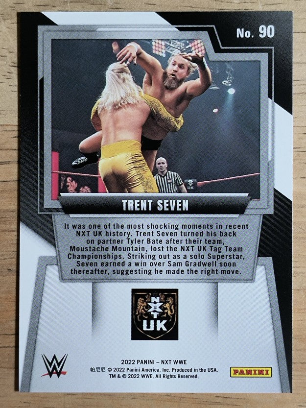 2022 Panini WWE NXT #90 Trent Seven