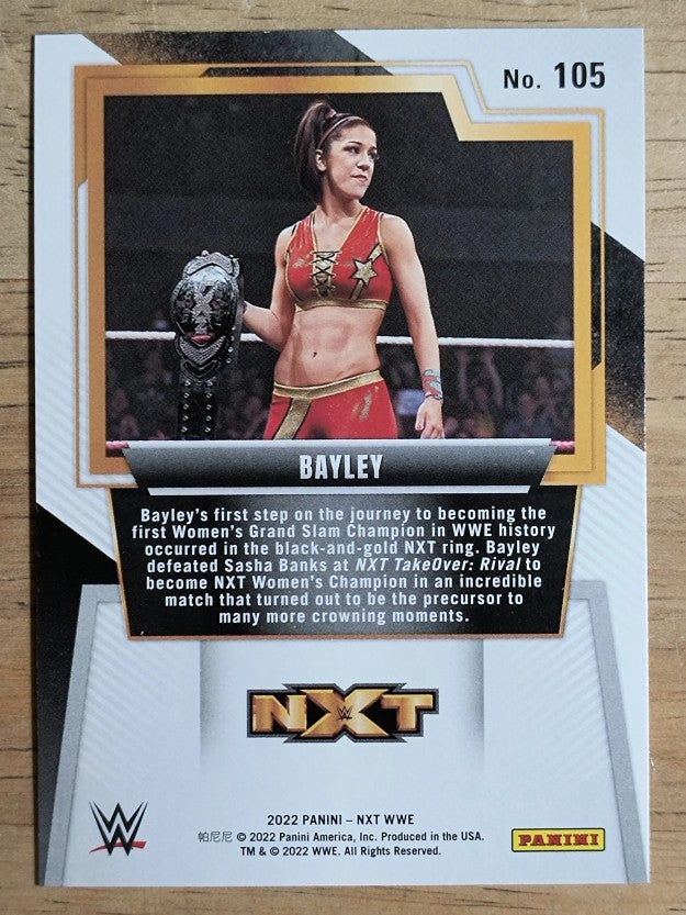 2022 Panini WWE NXT #105 Bayley