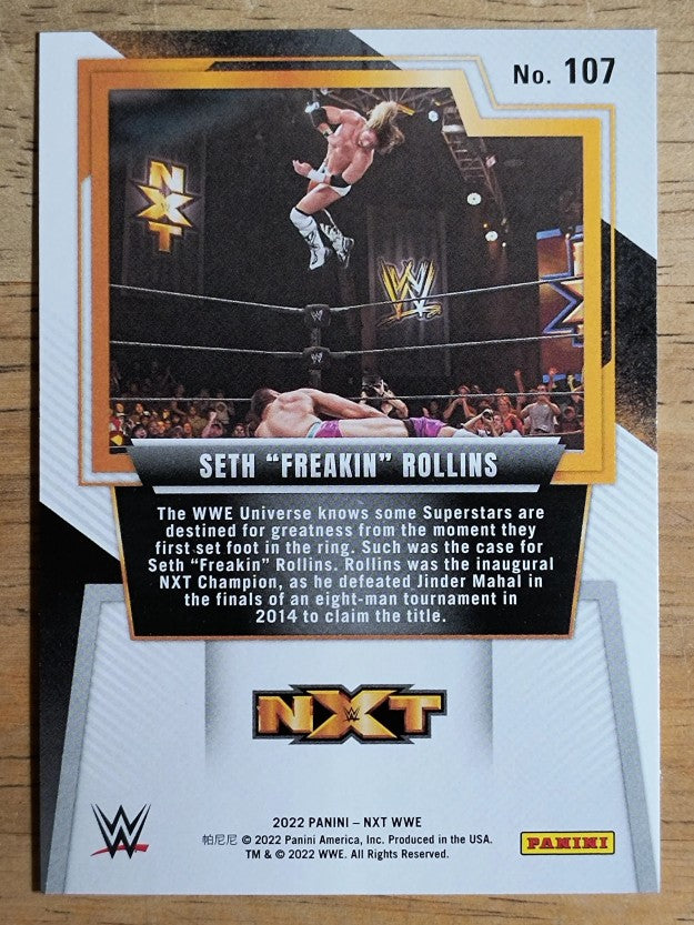 2022 Panini WWE NXT #107 Seth Freakin Rollins