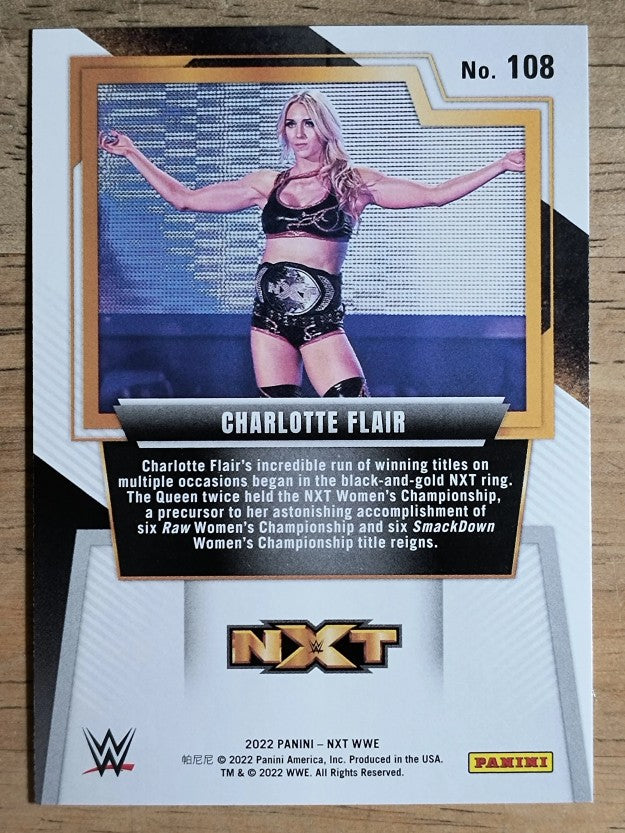 2022 Panini WWE NXT #108 Charlotte Flair