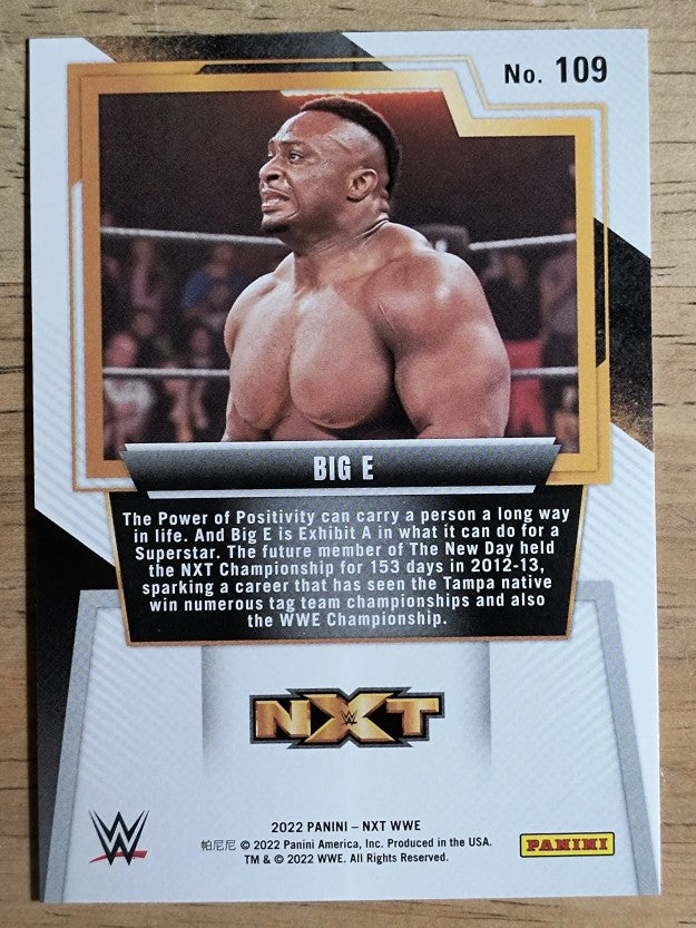 2022 Panini WWE NXT #109 Big E