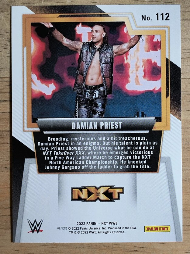 2022 Panini WWE NXT #112 Damian Priest