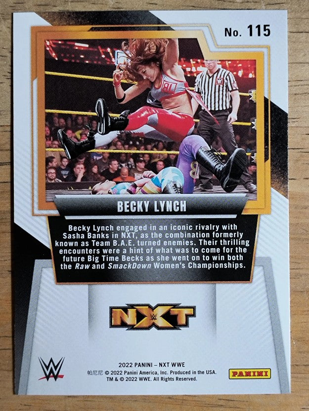 2022 Panini WWE NXT #115 Becky Lynch