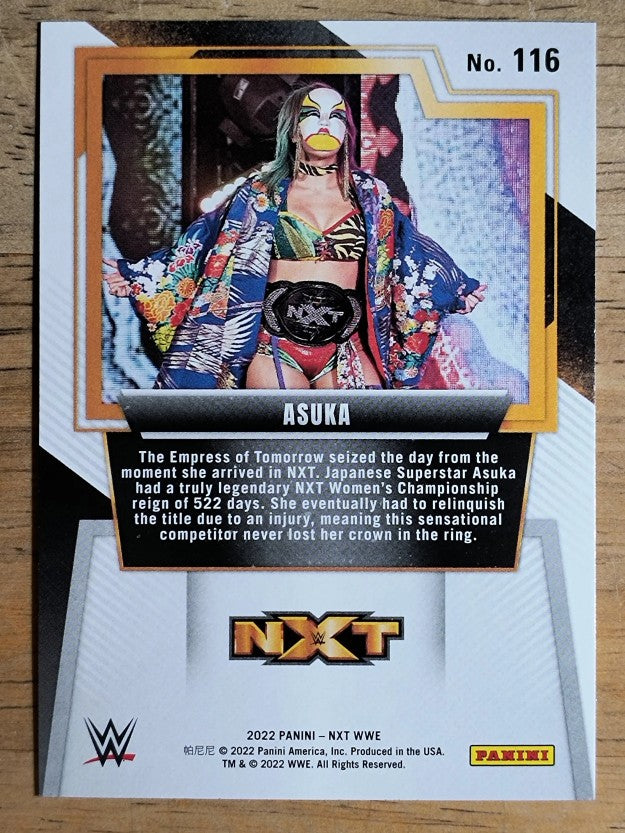 2022 Panini WWE NXT #116 Asuka