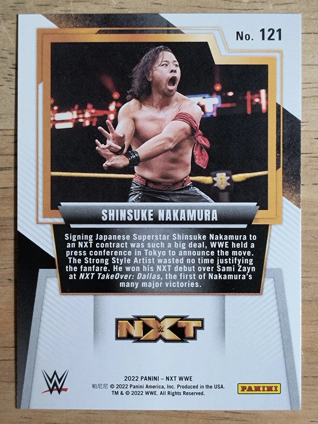 2022 Panini WWE NXT #121 Shinsuke Nakamura