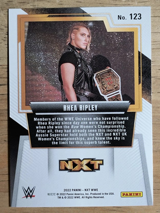 2022 Panini WWE NXT #123 Rhea Ripley