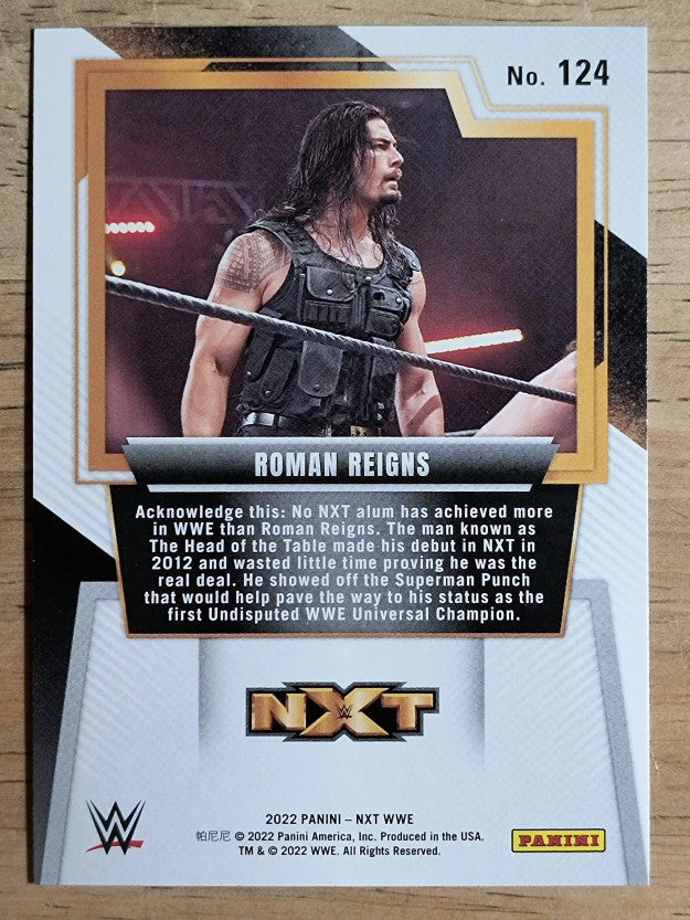 2022 Panini WWE NXT #124 Roman Reigns